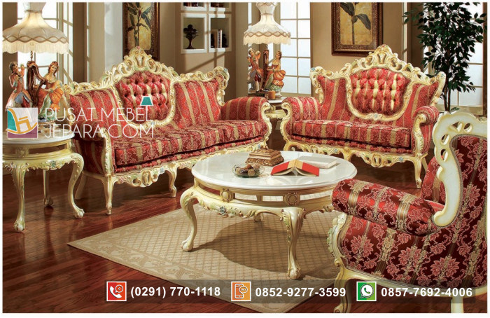 Set Kursi Tamu Sofa Victorian Style