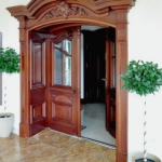 Pintu Rumah Ukir Mewah Klasik